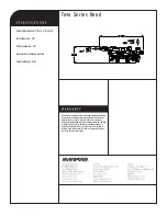 Preview for 2 page of Everpure Twin Series Head EV9272-24 Specification Sheet