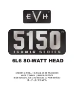 Preview for 1 page of Evh 5150 ICONIC Series Owner'S Manual