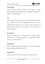 Preview for 7 page of EVOC CPC-3811CLD4N User Manual