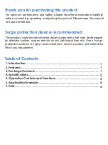 Preview for 2 page of EVOCONNECT HDV-B18IH User Manual