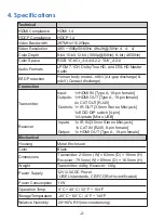 Preview for 4 page of EVOCONNECT SP914C70 User Manual