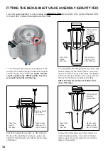 Preview for 10 page of Evolution Aqua NEXUS 220 Installation And Instruction Manual