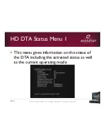 Preview for 25 page of Evolution Digital HD uDTA User Manual