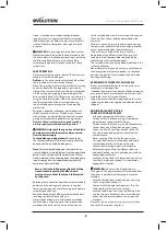 Preview for 8 page of Evolution 088-0001 Original Instructions Manual