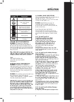 Preview for 5 page of Evolution 104-0001 Original Instructions Manual