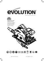 Preview for 1 page of Evolution R185 CCSL Original Instructions Manual