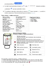 Preview for 2 page of Evolveo EVO-RV-M30SP Users Manual & Quick Start Manual