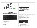 Evolveo GK640 Quick Manual preview