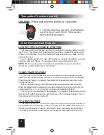 Preview for 4 page of Excalibur RS-250-DP Operation Manual