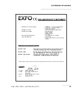 Preview for 7 page of EXFO AXS-200/635 User Manual