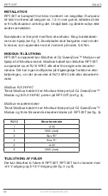 Preview for 42 page of Exhausto RPT-20T Instructions Manual