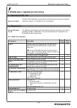 Preview for 29 page of Exhausto VEX300 Series Assembly And Installation Manual