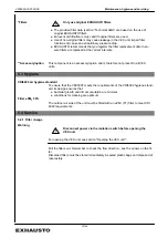 Preview for 30 page of Exhausto VEX300 Series Assembly And Installation Manual