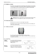 Preview for 20 page of Exhausto VEX5000 Series Assembly, Installation And Maintenance Instructions