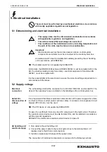 Preview for 26 page of Exhausto VEX5000 Series Assembly, Installation And Maintenance Instructions