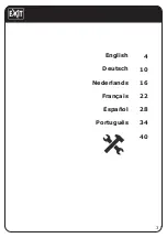 Preview for 3 page of Exit Polestar User Manual