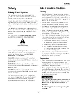 Preview for 5 page of Exmark VANTAGE S Series Operator'S Manual