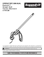 Expand-it UT15522B Operator'S Manual preview