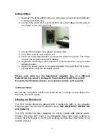 Preview for 3 page of Experia Interactive LED Fanlite Instruction Manual