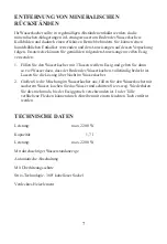 Preview for 7 page of Expo Börse 613-400661 Instruction Manual