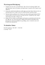 Preview for 5 page of Expo Börse DESKI 613-400746 Instruction Manual