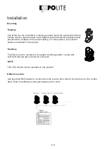 Preview for 37 page of Expolite WD 600 Hybrid User Manual