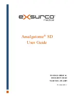 Preview for 1 page of Exsurco Medical Amalgatome SD User Manual