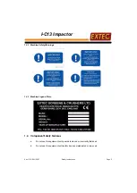 Preview for 15 page of Extec I-C13 Impactor Operating And Maintenance Manual