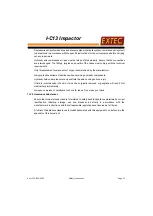 Preview for 25 page of Extec I-C13 Impactor Operating And Maintenance Manual