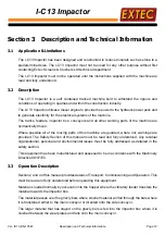 Preview for 29 page of Extec I-C13 Impactor Operating And Maintenance Manual