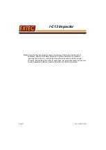 Preview for 82 page of Extec I-C13 Impactor Operating And Maintenance Manual