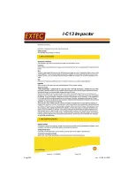 Preview for 228 page of Extec I-C13 Impactor Operating And Maintenance Manual