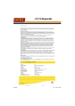 Preview for 256 page of Extec I-C13 Impactor Operating And Maintenance Manual