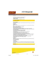 Preview for 268 page of Extec I-C13 Impactor Operating And Maintenance Manual