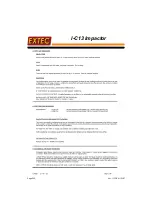 Preview for 270 page of Extec I-C13 Impactor Operating And Maintenance Manual