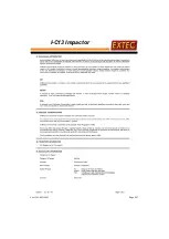 Preview for 275 page of Extec I-C13 Impactor Operating And Maintenance Manual