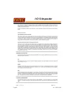 Preview for 282 page of Extec I-C13 Impactor Operating And Maintenance Manual