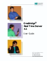 Extended Systems OneBridge 4.1 User Manual preview