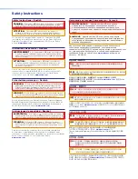 Preview for 2 page of Extron electronics DA2 HD 4K User Manual