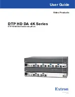 Preview for 1 page of Extron electronics DTP HD DA4 4K 230 User Manual