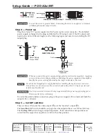 Preview for 2 page of Extron electronics P/2 DA2xi MT Setup Manual