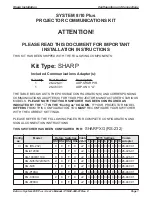 Preview for 1 page of Extron electronics System 8/10 Plus Configuration And Connections