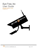 Preview for 1 page of Eye Trax Ranger 110V User Manual