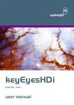 Eyeheight keyEyesHDi User Manual preview