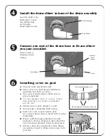 Preview for 4 page of EZ DRAIN Auto Draining Winter Cover Quick Start Manual