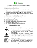 Preview for 13 page of EZ Lite Cruiser DX10 & DX12 User Manual