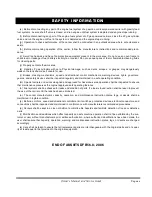 Preview for 17 page of Ezgo INDUSTRIAL 1000 2007 Owner'S And Service Manual