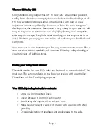 Preview for 3 page of EZiCaddy EZi-5 Digital User Manual