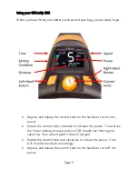 Preview for 9 page of EZiCaddy EZi-5 Digital User Manual