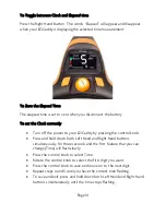 Preview for 14 page of EZiCaddy EZi-5 Digital User Manual